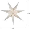 Pappersstjärna Lace STAR TRADING – miniatyr 3