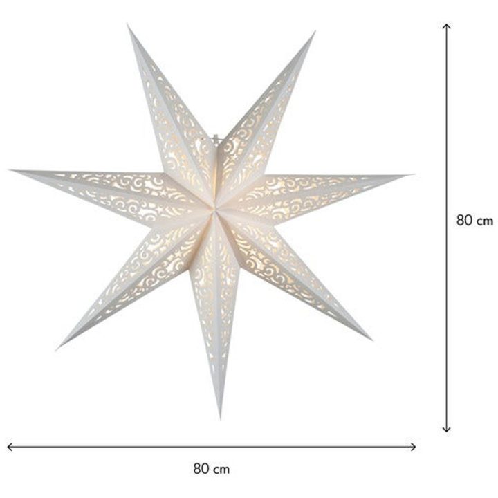 Pappersstjärna Lace STAR TRADING – bild 3