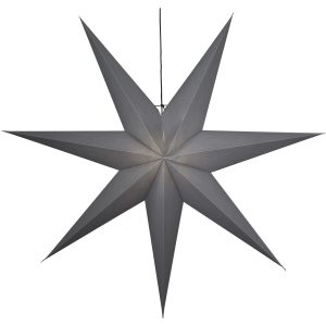 Pappersstjärna Ozen Grå Star Trading