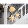 Pappersstjärna Plain Beige Star Trading – miniatyr 5