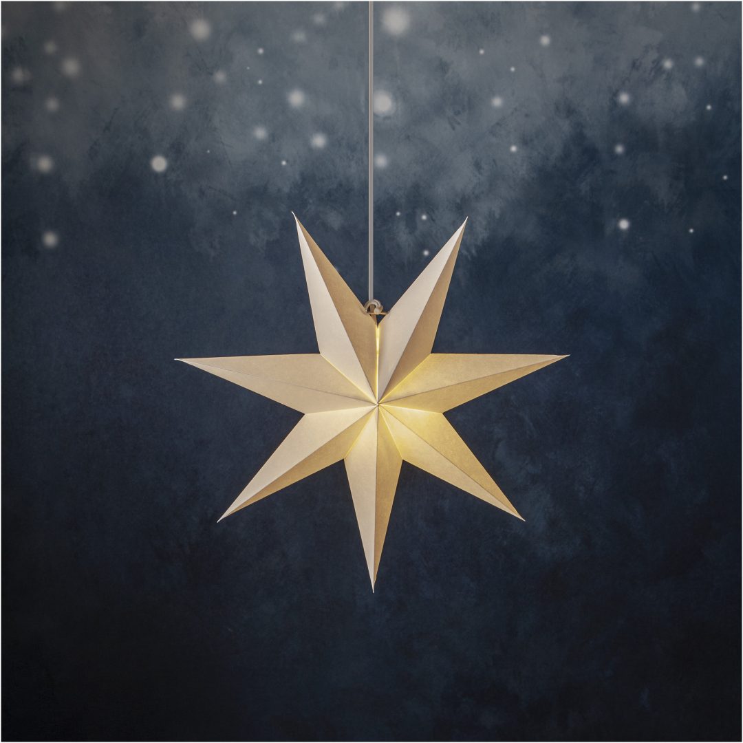 Pappersstjärna Plain STAR TRADING – bild 3