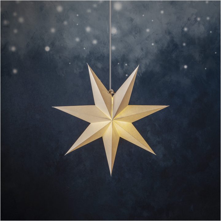 Pappersstjärna Plain STAR TRADING – bild 3