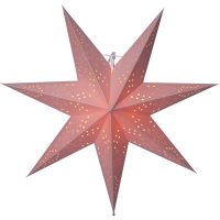 Pappersstjärna Romantic Rösa Star Trading