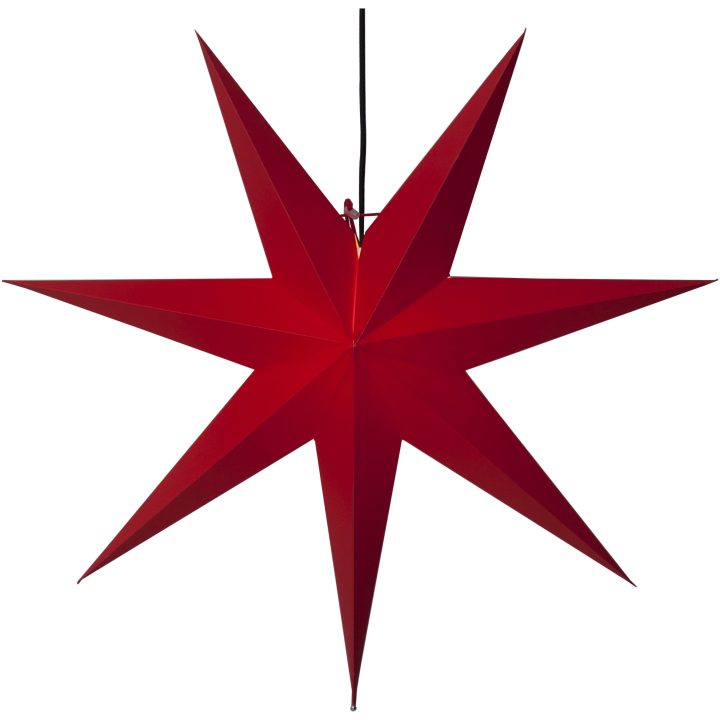 Pappersstjärna Rozen Röd Star Trading 70 cm – bild 5