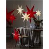 Pappersstjärna Rozen Röd Star Trading 70 cm – miniatyr 4