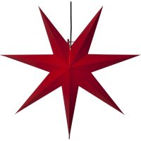 Pappersstjärna Rozen Röd Star Trading
