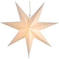 Pappersstjärna Sensy Vit Star Trading