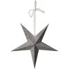 Pappersstjärna Velvet Grå Star Trading – miniatyr 11
