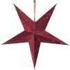 Pappersstjärna Velvet Röd Star Trading – miniatyr 1