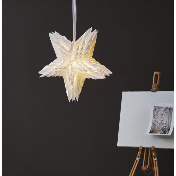 Pappersstjärna White STAR TRADING – bild 5