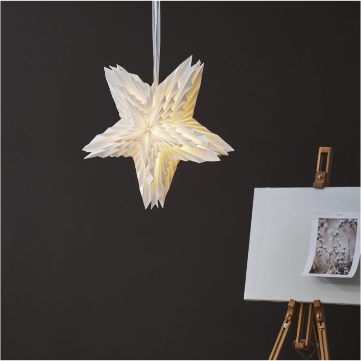 Pappersstjärna White STAR TRADING – bild 4