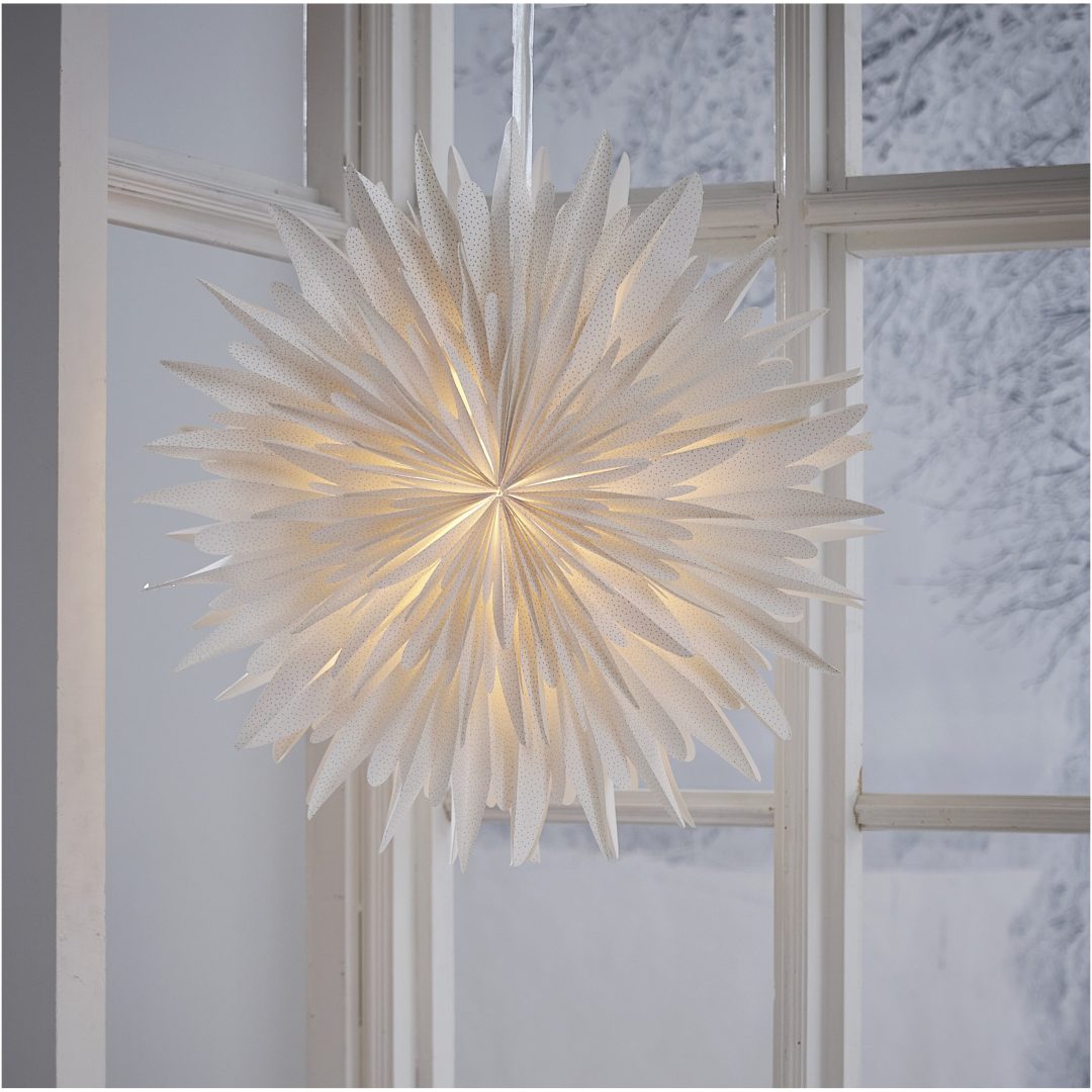 Pappersstjärna Winter STAR TRADING – bild 6