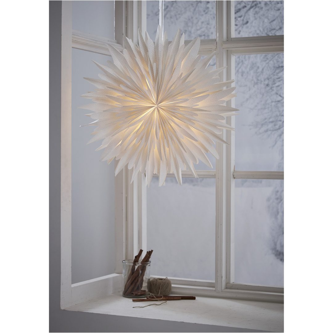 Pappersstjärna Winter STAR TRADING – bild 4