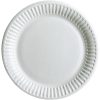 Papperstallrikar Vit NONAME ASSIETT PAPP 15 CM – miniatyr 2