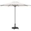 Parasolbas med hjul för 38-48 mm stolpar 13 kg Rund vidaXL 45 x 45 x 39 cm – miniatyr 3