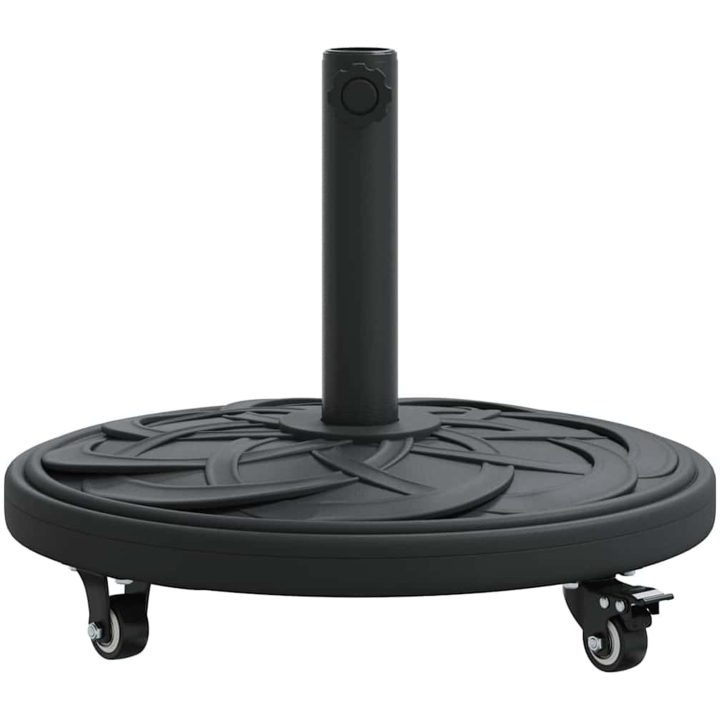 Parasolbas med hjul för 38-48 mm stolpar 13 kg Rund vidaXL 45 x 45 x 39 cm – bild 5