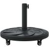 Parasolbas med hjul för 38-48 mm stolpar 13 kg Rund vidaXL 45 x 45 x 39 cm – miniatyr 6