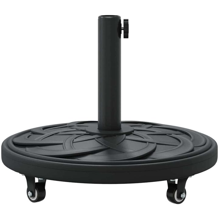Parasolbas med hjul för 38-48 mm stolpar 13 kg Rund vidaXL 45 x 45 x 39 cm – bild 6