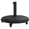 Parasolbas med hjul för 38-48 mm stolpar 13 kg Rund vidaXL 45 x 45 x 39 cm – miniatyr 7