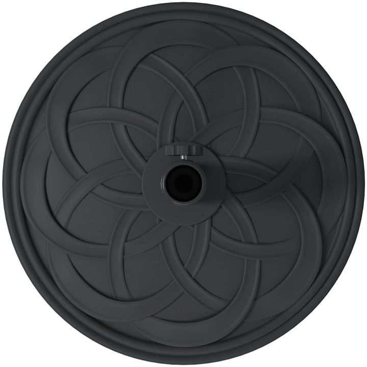 Parasolbas med hjul för 38-48 mm stolpar 13 kg Rund vidaXL 45 x 45 x 39 cm – bild 8