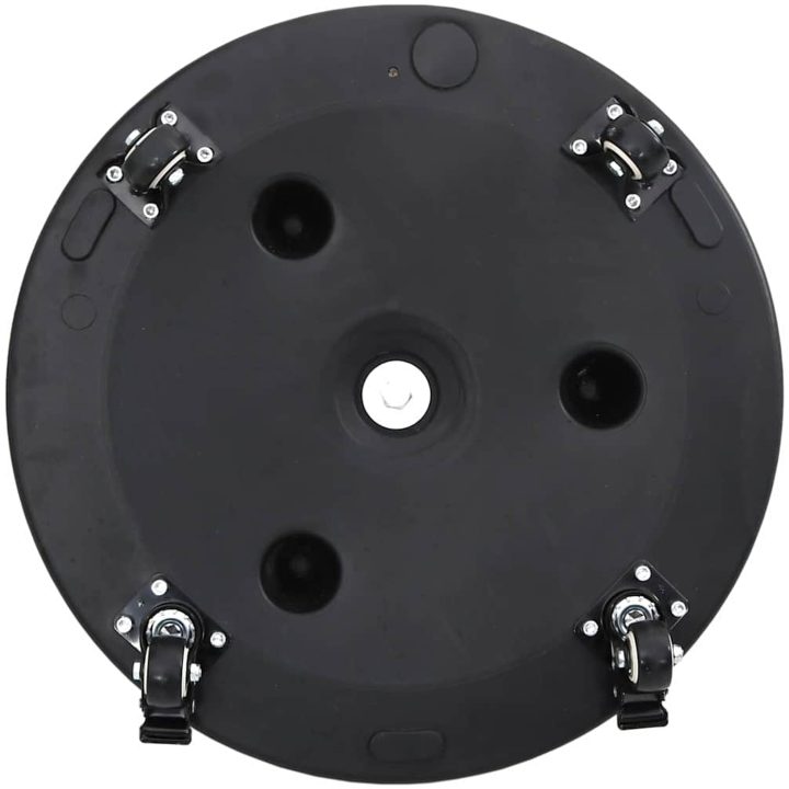 Parasolbas med hjul för 38-48 mm stolpar 13 kg Rund vidaXL 45 x 45 x 39 cm – bild 9