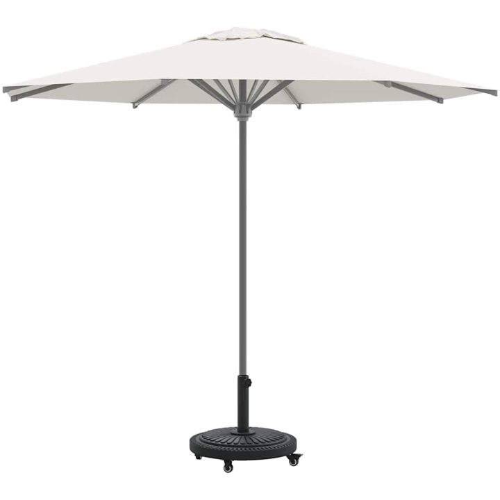 Parasolgrund med hjul för ⌀38-48 mm stolpar 13 kg Rund vidaXL ⌀38 - 48 mm – bild 3