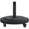 Parasolgrund med hjul för ⌀38-48 mm stolpar 13 kg Rund vidaXL ⌀38 - 48 mm – miniatyr 5