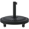 Parasolgrund med hjul för ⌀38-48 mm stolpar 13 kg Rund vidaXL ⌀38 - 48 mm – miniatyr 6