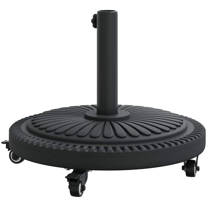 Parasolgrund med hjul för ⌀38-48 mm stolpar 13 kg Rund vidaXL ⌀38 - 48 mm – bild 7