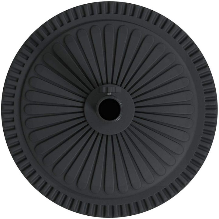 Parasolgrund med hjul för ⌀38-48 mm stolpar 13 kg Rund vidaXL ⌀38 - 48 mm – bild 8