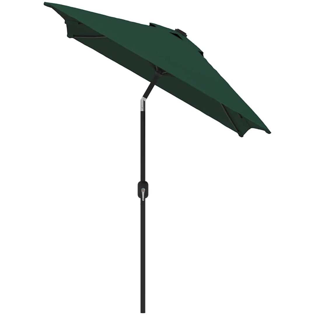 Parasoll 200 x 300 cm grön rektangulär vidaXL – bild 3