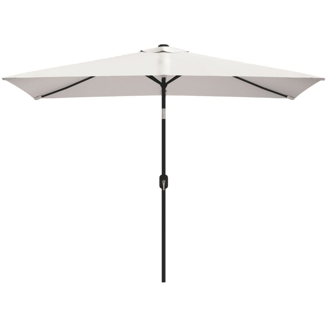 Parasoll 200 x 300 cm sandvit rektangulär vidaXL – bild 2