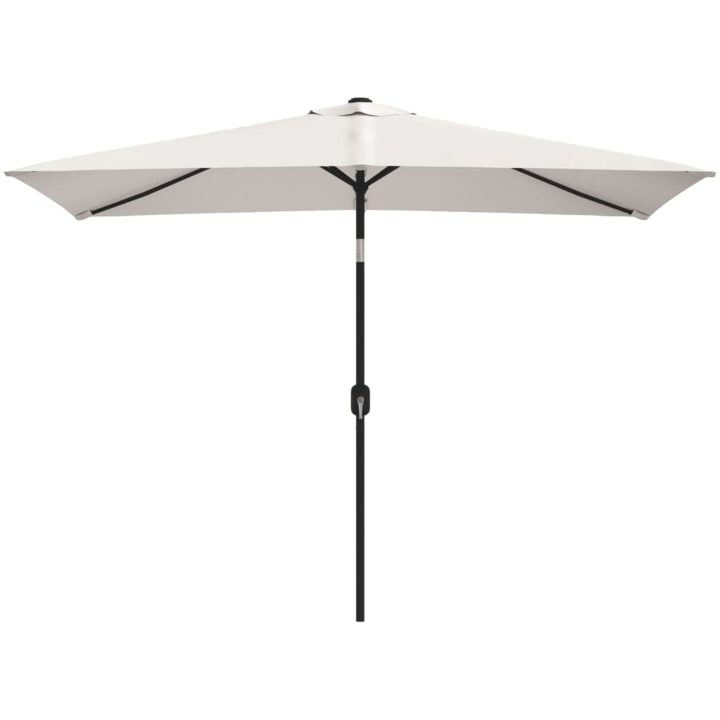 Parasoll 200 x 300 cm sandvit rektangulär vidaXL – bild 2