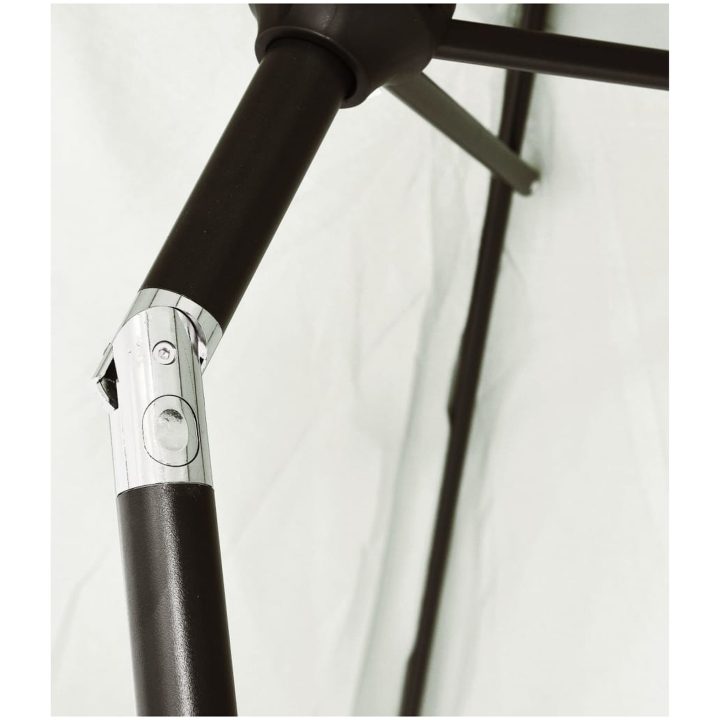 Parasoll 200 x 300 cm sandvit rektangulär vidaXL – bild 6