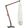 Parasoll 300 x 400 cm vit vidaXL – miniatyr 3