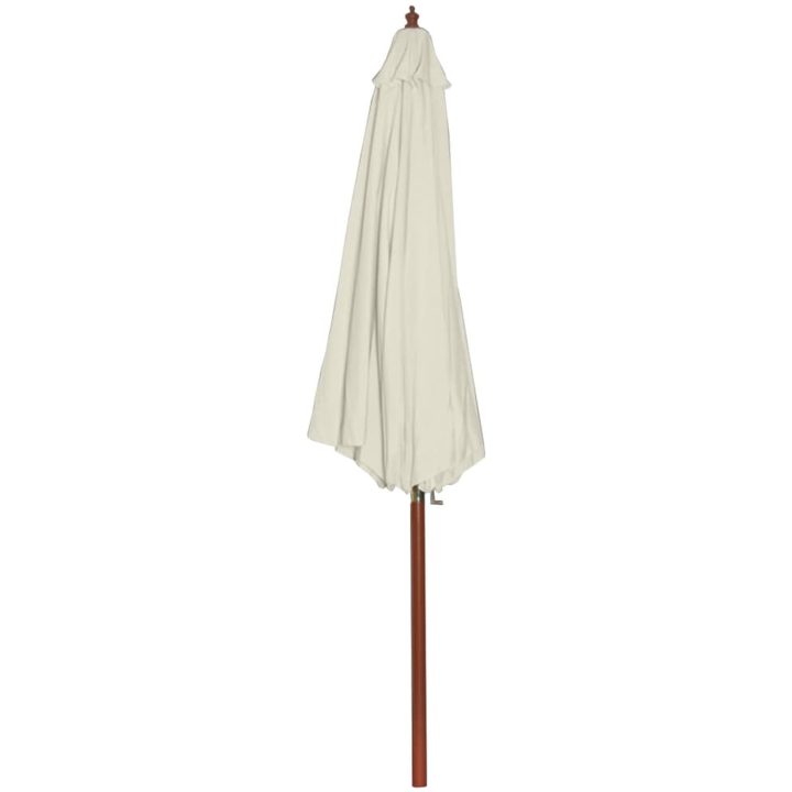 Parasoll 300x258 cm Sandvit vidaXL – bild 2