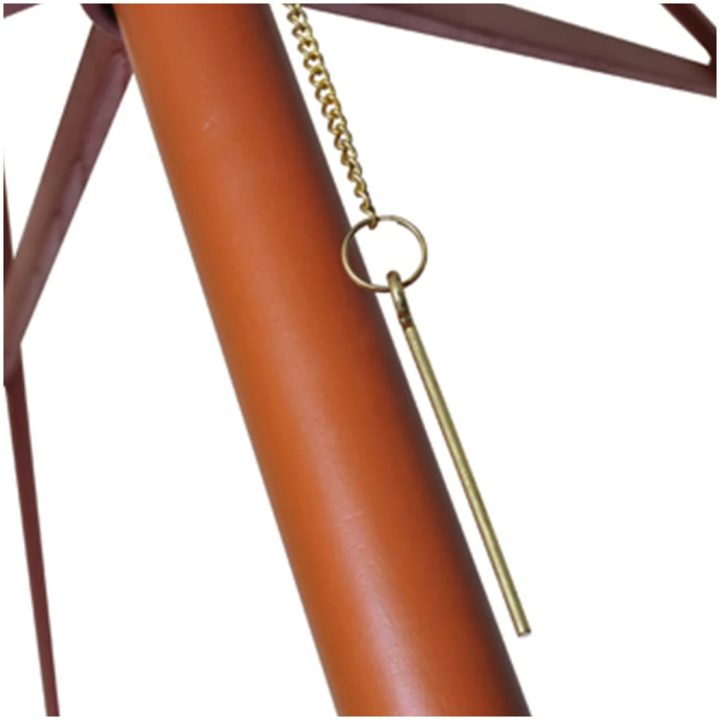 Parasoll 300x258 cm Sandvit vidaXL – bild 4