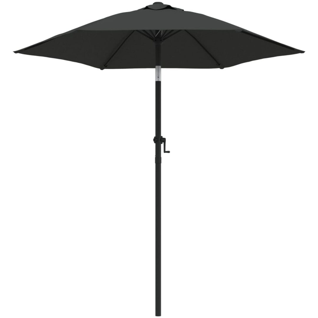 Parasoll antracit 200x224 cm aluminium vidaXL – bild 2