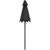 Parasoll antracit 200x224 cm aluminium vidaXL – miniatyr 4