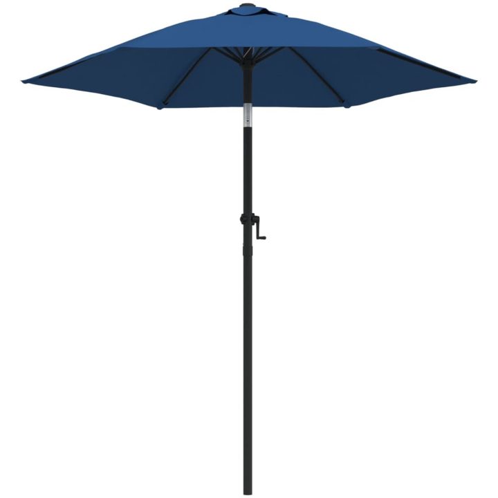 Parasoll blå 200x224 cm aluminium vidaXL – bild 2