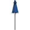 Parasoll blå 200x224 cm aluminium vidaXL – miniatyr 4