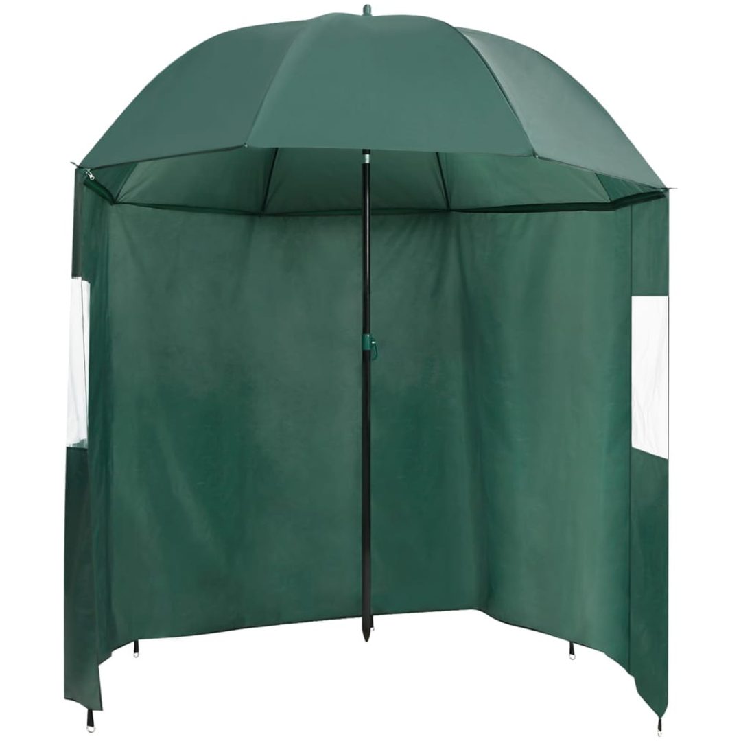 Parasoll för fiske grön vidaXL 220 x 193 cm – bild 2