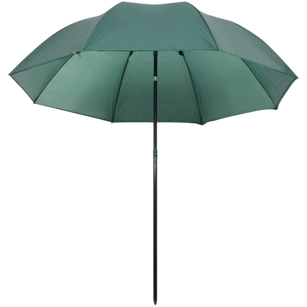 Parasoll för fiske grön vidaXL 220 x 193 cm – bild 3