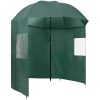 Parasoll för fiske grön vidaXL 220 x 193 cm – miniatyr 1