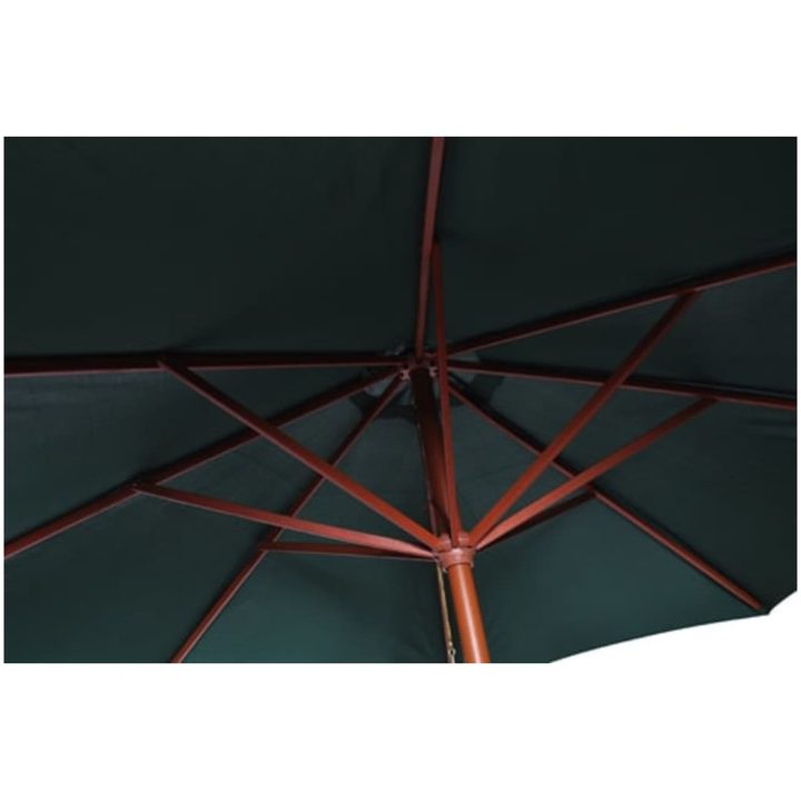 Parasoll grön 258 cm vidaXL – bild 3