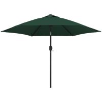 Parasoll Grönt Stål 3 meter vidaXL