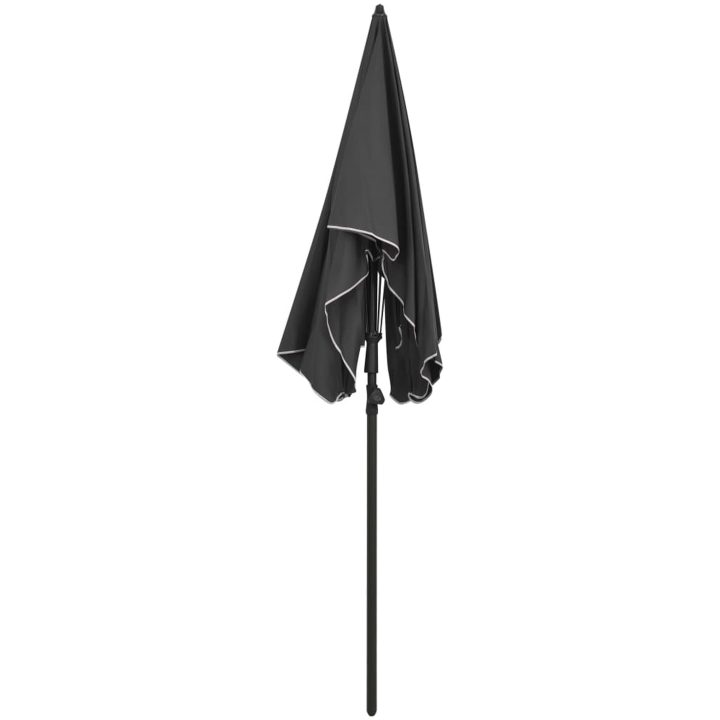 Parasoll med stång 200x130 cm antracit vidaXL – bild 3