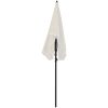 Parasoll med stång 200x130 cm sand vidaXL – miniatyr 4