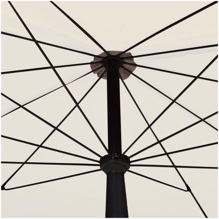 Parasoll med stång 200x130 cm sand vidaXL – bild 5