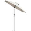 Parasoll sandvit 200x224 cm aluminium vidaXL – miniatyr 3